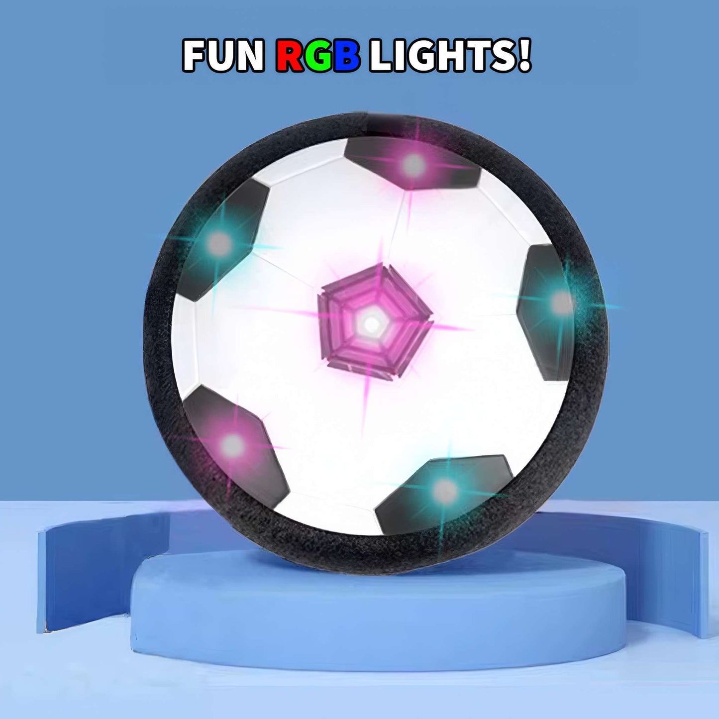 HoverGlide LED Soccer Ball