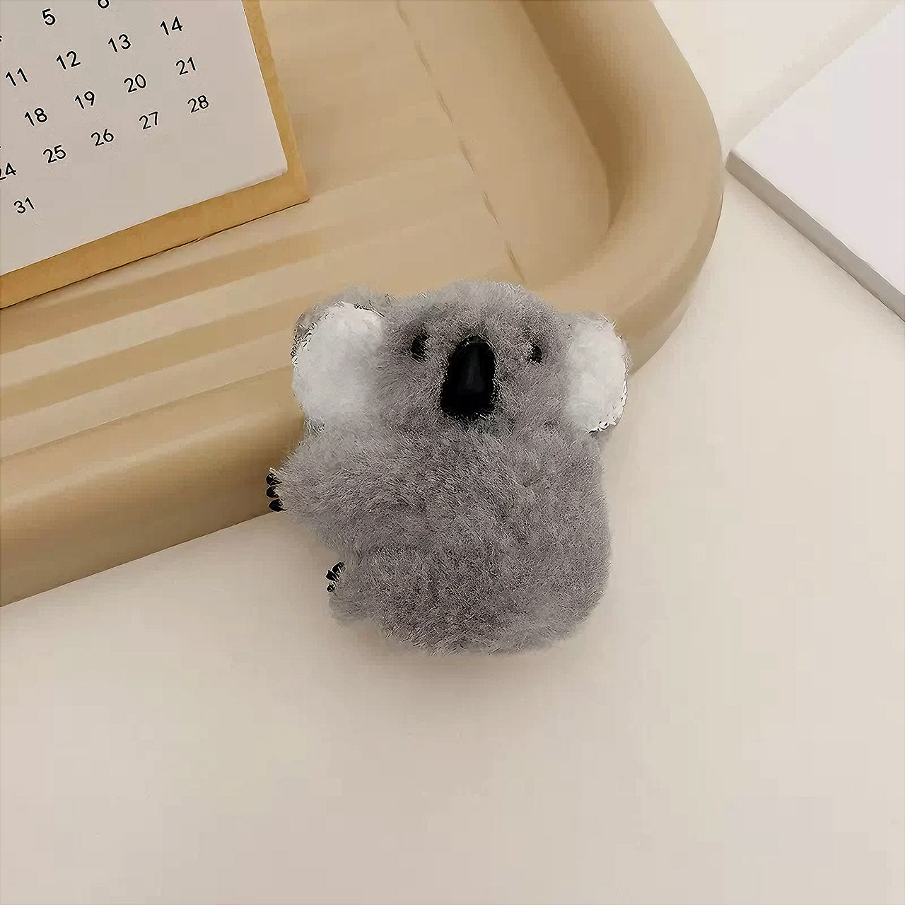 Koala Cuddle Clips - Plush Hair Accessory